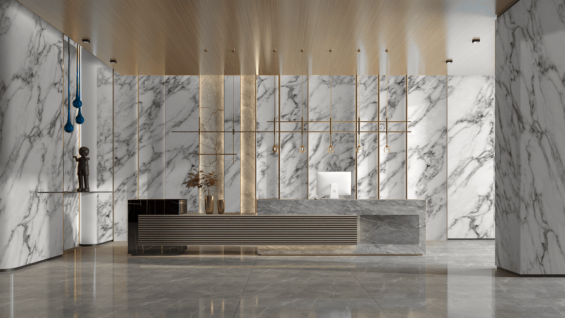 Bamboo Art Hero Background